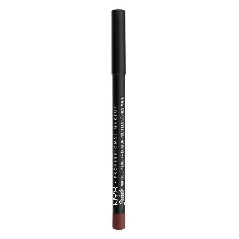 Suede Matte Lip Liner, the OG Brew, Medium-To-Full Coverage, Vegan Formula, Cruelty-Free, NYX Professional Makeup