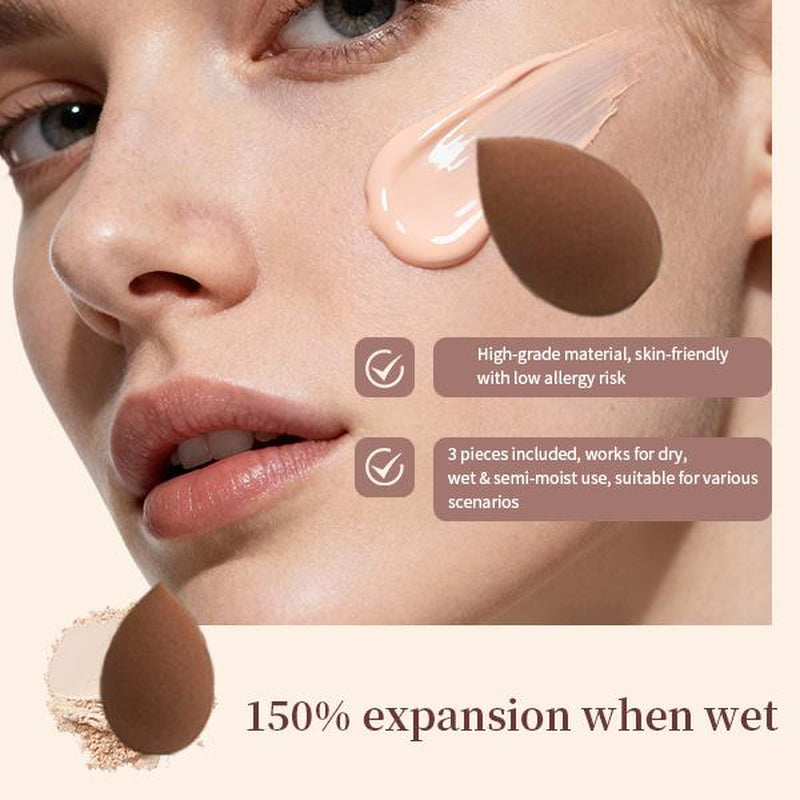 Makeup Set (11 Brushes+3 Sponges&Puffs) ； Free Tutorial for Beginners；Makeup Brushes Set 1 Set Multifunctional Makeup Brushes Makeup Tools for Women Cosmetics Brushes Set Makeup Kits Cosmetics Kits Concealer Brush