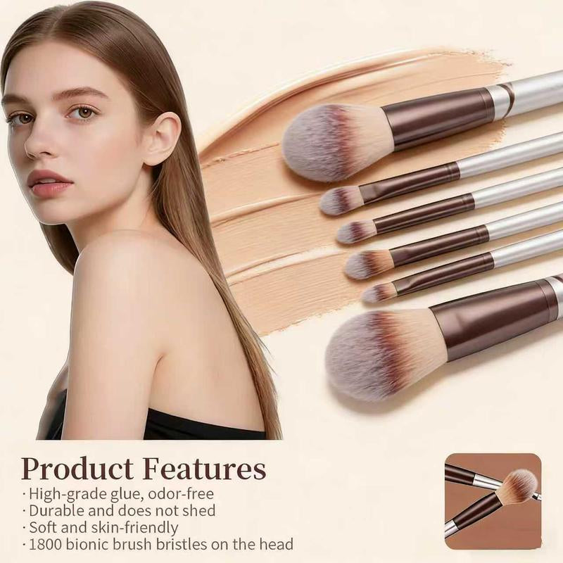 Makeup Set (11 Brushes+3 Sponges&Puffs) ； Free Tutorial for Beginners；Makeup Brushes Set 1 Set Multifunctional Makeup Brushes Makeup Tools for Women Cosmetics Brushes Set Makeup Kits Cosmetics Kits Concealer Brush