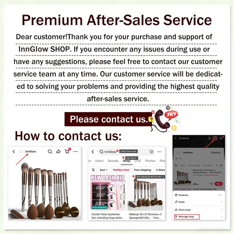 Makeup Set (11 Brushes+3 Sponges&Puffs) ； Free Tutorial for Beginners；Makeup Brushes Set 1 Set Multifunctional Makeup Brushes Makeup Tools for Women Cosmetics Brushes Set Makeup Kits Cosmetics Kits Concealer Brush